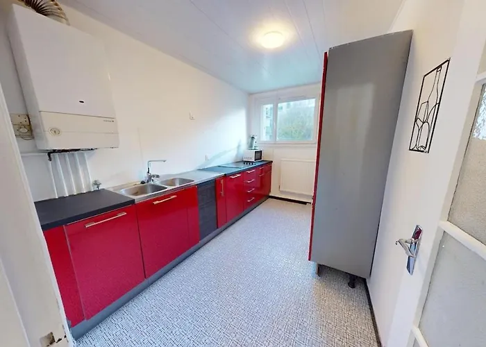 Апартаменты 3 Bright Bedrooms - Boulevard Graville Гавр